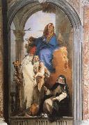 Giovanni Battista Tiepolo Pala delle Tre Sante oil painting reproduction